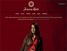 Tablet Screenshot of jensenkeets.com